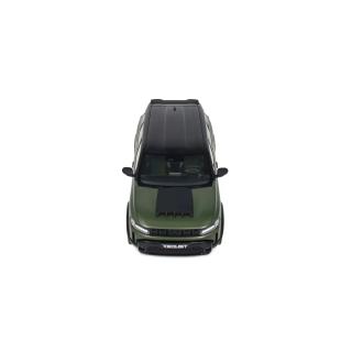 DACIA DUSTER REDUST SPORT 4X2 HYBRID GREEN 2025 OttO mobile 1:18 Resinemodell (Türen, Motorhaube... nicht zu öffnen!)